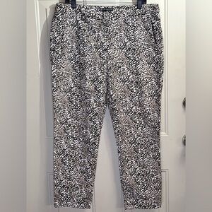 Adrianna Papell Monochrome Patterned Capris
